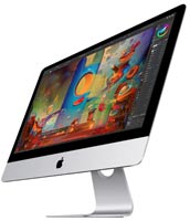 Купить персональный компьютер Apple iMac 21.5" 4K 2015 (MK452) по цене от 65309 грн.