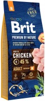 Купить корм для собак Brit Premium Adult M 15 kg  по цене от 1495 грн.