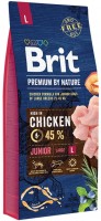 Купить корм для собак Brit Premium Junior L 15 kg  по цене от 1709 грн.