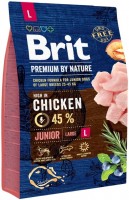 Купить корм для собак Brit Premium Junior L 3 kg  по цене от 564 грн.