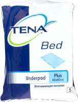 Купить подгузники Tena Bed Underpad Plus 60x60 (/ 5 pcs) по цене от 79 грн.