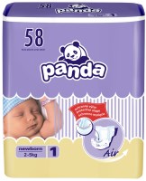 Купить подгузники Panda Diapers 1 (/ 58 pcs) по цене от 376 грн.