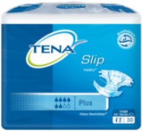 Купить подгузники Tena Slip Plus L (/ 30 pcs) по цене от 629 грн.