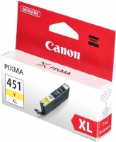 Купить картридж Canon CLI-451XLY 6475B001  по цене от 476 грн.