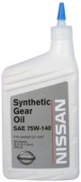 Купить трансмиссионное масло Nissan Synthetic Gear 75W-140 1L  по цене от 1458 грн.