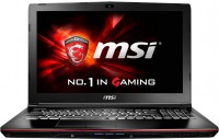 Купить ноутбук MSI GE72 6QC Apache (GE72 6QC-264) по цене от 38210 грн.