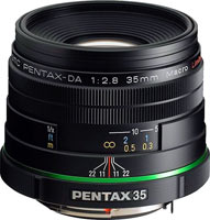 Купити об'єктив Pentax 35mm f/2.8 SMC DA Macro Limited  за ціною від 29356 грн.