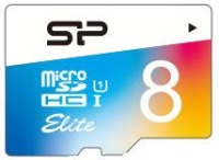 Купить карта памяти Silicon Power Elite Color microSD UHS-1 Class 10 (Elite Color microSDHC UHS-1 Class 10 8Gb) по цене от 95 грн.