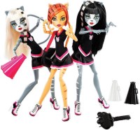 Купить кукла Monster High Toralei and Meowlody and Purrsephone Y7297  по цене от 7990 грн.