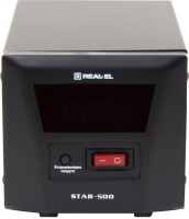 Купить стабилизатор напряжения REAL-EL STAB-500  по цене от 1439 грн.