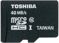 Купить карта памяти Toshiba microSDHC Class 10 UHS-I 40MB/s по цене от 11581 грн.