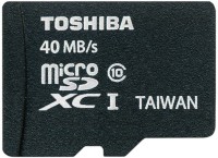 Купить карта памяти Toshiba microSDXC Class 10 UHS-I 40MB/s по цене от 807 грн.