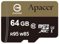 Купить карта памяти Apacer microSDXC UHS-I U3 по цене от 1466 грн.
