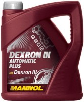Купить трансмісійне мастило Mannol Dexron III Automatic Plus 4L: цена от 1051 грн.