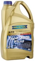 Купить трансмиссионное масло Ravenol ATF Type J2/S Fluid 4L  по цене от 2072 грн.
