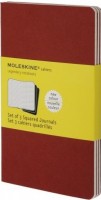Купить блокнот Moleskine Set of 3 Ruled Cahier Journals Pocket Red  по цене от 395 грн.