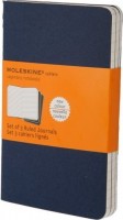 Купить блокнот Moleskine Set of 3 Ruled Cahier Journals Pocket Blue  по цене от 395 грн.