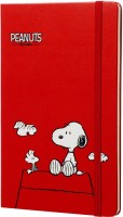 Купить блокнот Moleskine Peanuts Ruled Notebook Red  по цене от 740 грн.