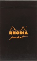 Купить блокнот Rhodia Squared Pad Pocket Black  по цене от 75 грн.