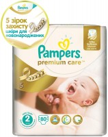 Купить подгузники Pampers Premium Care 2 (/ 80 pcs) по цене от 479 грн.