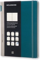 Купить ежедневник Moleskine PRO New Notebook Large Turquoise  по цене от 775 грн.