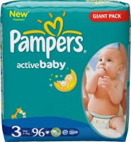 Купить подгузники Pampers Active Baby 3 по цене от 499 грн.