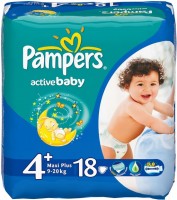 Купить подгузники Pampers Active Baby 4 Plus по цене от 615 грн.