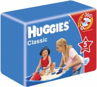 Купить подгузники Huggies Classic 5 по цене от 374 грн.