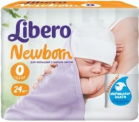 Купить подгузники Libero Newborn 0 по цене от 129 грн.