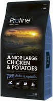 Купить корм для собак Profine Junior Large Breed Chicken/Potatoes 15 kg  по цене от 2092 грн.