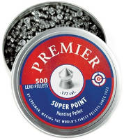 Купить пули и патроны Crosman Premier Super Point 4.5 mm 0.51 g 500 pcs  по цене от 400 грн.