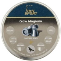 Купить пули и патроны Haendler & Natermann Crow Magnum 6.35 mm 1.70 g 200 pcs  по цене от 311 грн.