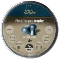 Купить пули и патроны Haendler & Natermann Field Target Trophy 5.5 mm 0.95 g 500 pcs  по цене от 538 грн.