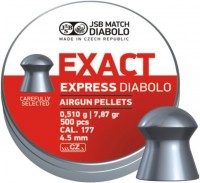Купить пули и патроны JSB Exact Express Diabolo 4.5 mm 0.51 g 500 pcs  по цене от 390 грн.