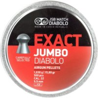 Купить кулі й патрони JSB Exact Jumbo Diabolo 5.5 mm 1.03 g 500 pcs: цена от 726 грн.