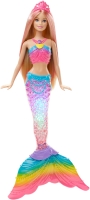 Купить кукла Barbie Rainbow Lights Mermaid DHC40  по цене от 1430 грн.