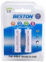 Купить аккумулятор / батарейка Beston Ready To Use 2xAA 2500 mAh  по цене от 119 грн.