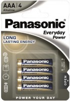 Купить аккумулятор / батарейка Panasonic Everyday Power 4xAAA: цена от 123 грн.