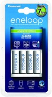 Купити зарядка для акумуляторної батарейки Panasonic Advanced Charger + Eneloop 4xAA 1900 mAh  за ціною від 1612 грн.