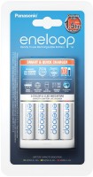 Купить зарядка аккумуляторных батареек Panasonic Smart-Quick Charger + Eneloop 4xAA 1900 mAh  по цене от 1496 грн.