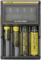 Купить зарядка аккумуляторных батареек Nitecore Digicharger D4  по цене от 1299 грн.