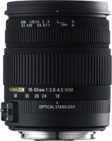 Купить объектив Sigma 18-50mm f/2.8-4.5 OS AF HSM DC  по цене от 4929 грн.