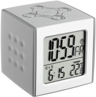 Купить радиоприемник / часы TFA Cubo  по цене от 2142 грн.