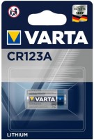 Купить аккумулятор / батарейка Varta 1xCR123A  по цене от 120 грн.