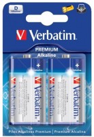 Купити акумулятор / батарейка Verbatim Premium 2xD  за ціною від 108 грн.