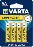 Купить аккумулятор / батарейка Varta Superlife 4xAA  по цене от 38 грн.
