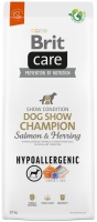 Купить корм для собак Brit Care Dog Show Champion Salmon/Herring 12 kg  по цене от 3151 грн.