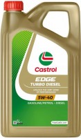 Купить моторное масло Castrol Edge Turbo Diesel 5W-40 5L  по цене от 1861 грн.
