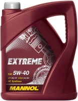 Купить моторное масло Mannol Extreme 5W-40 5L  по цене от 1251 грн.