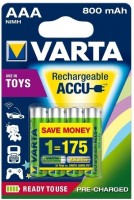 Купить аккумулятор / батарейка Varta Toys Accu 4xAAA 800 mAh  по цене от 270 грн.